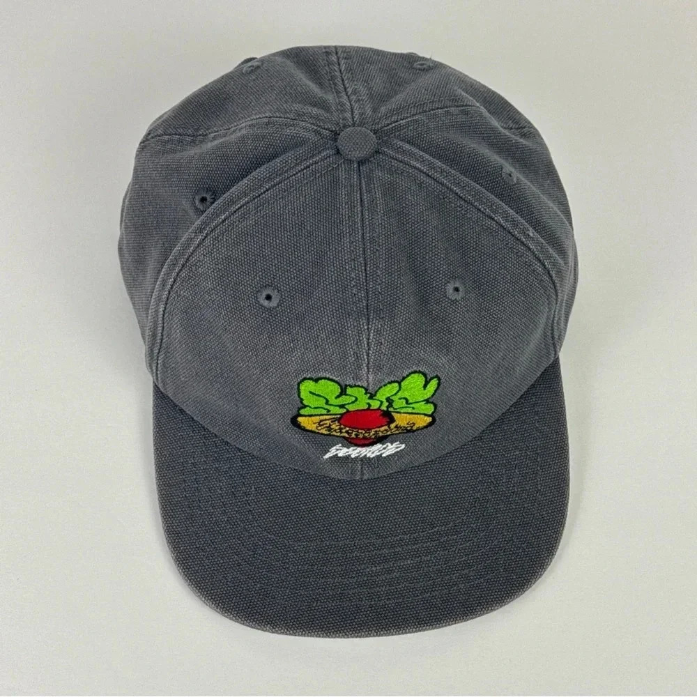 Sneakersnstuff SNS Canvas 6 Panel Embroidered Logo Adjustable Cotton Hat Cap
